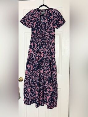 Anthropologie The Somerset Maxi Dress Fall Wedding Dress Smocked
Tiered NWOT